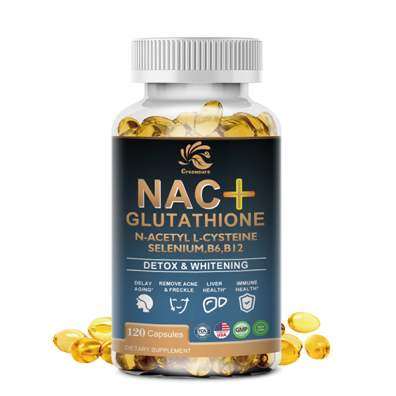 Nac N Acetyl Cysteine - Greensure NAC Glutathione Capsules N-Acetyl Cysteine