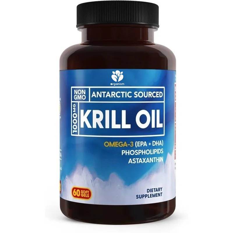 Krill Oil Supplement - Antarctic krill oil supplement 1000mg |
