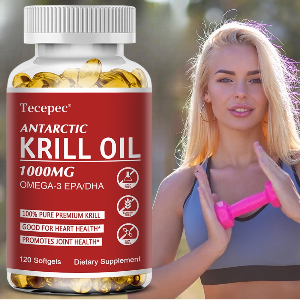 Antarctic Krill Oil Capsules O - Krill Oil Supplement 评论和价格