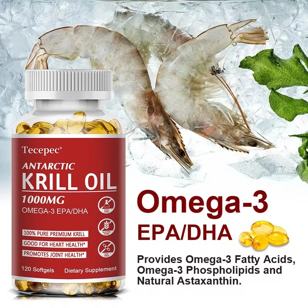 Antarctic Krill Oil Capsules O - Krill Oil Supplement 评论和价格