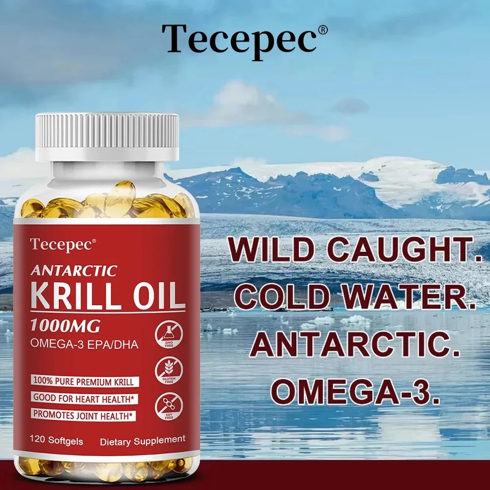 Antarctic Krill Oil Capsules O - Krill Oil Supplement 评论和价格