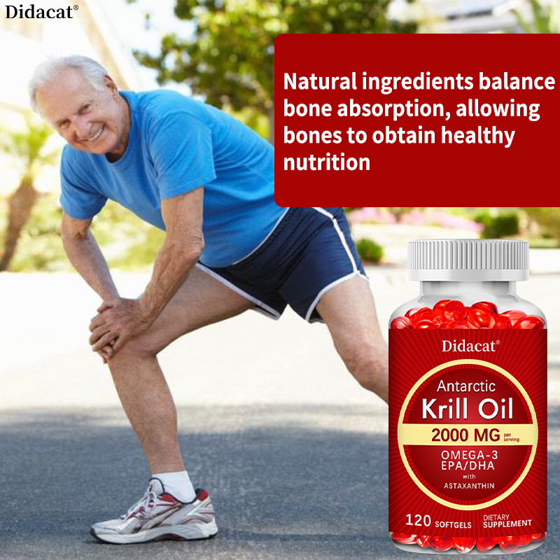 2000mg Antarctic Krill Oil wit - Krill Oil Supplement 评论和价格