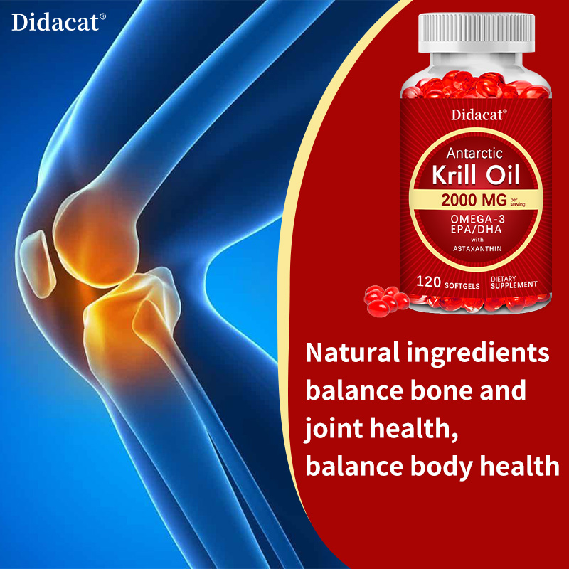 2000mg Antarctic Krill Oil wit - Krill Oil Supplement 评论和价格