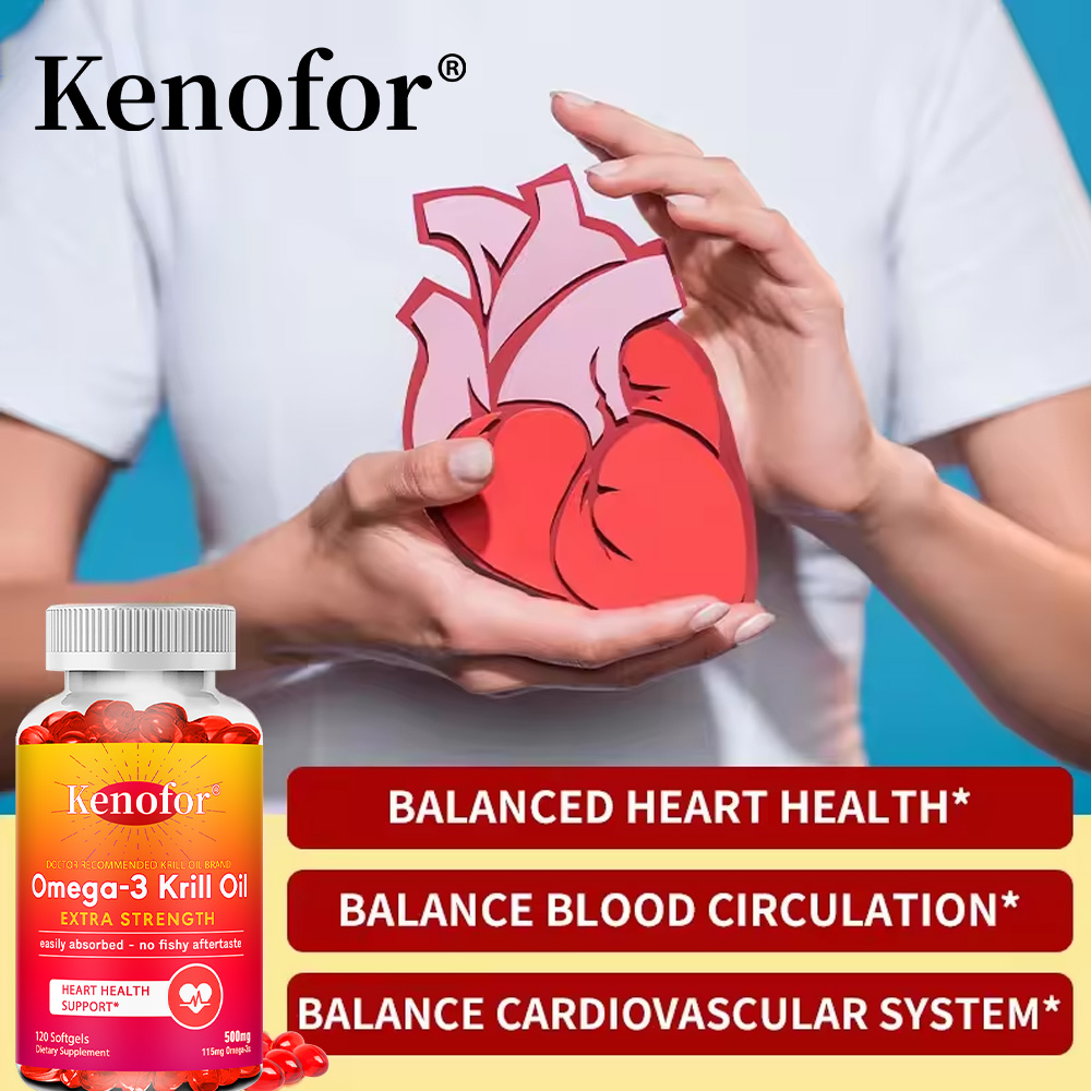 Antarctic Krill Oil 500mg Omeg - Krill Oil Supplement 评论和价格