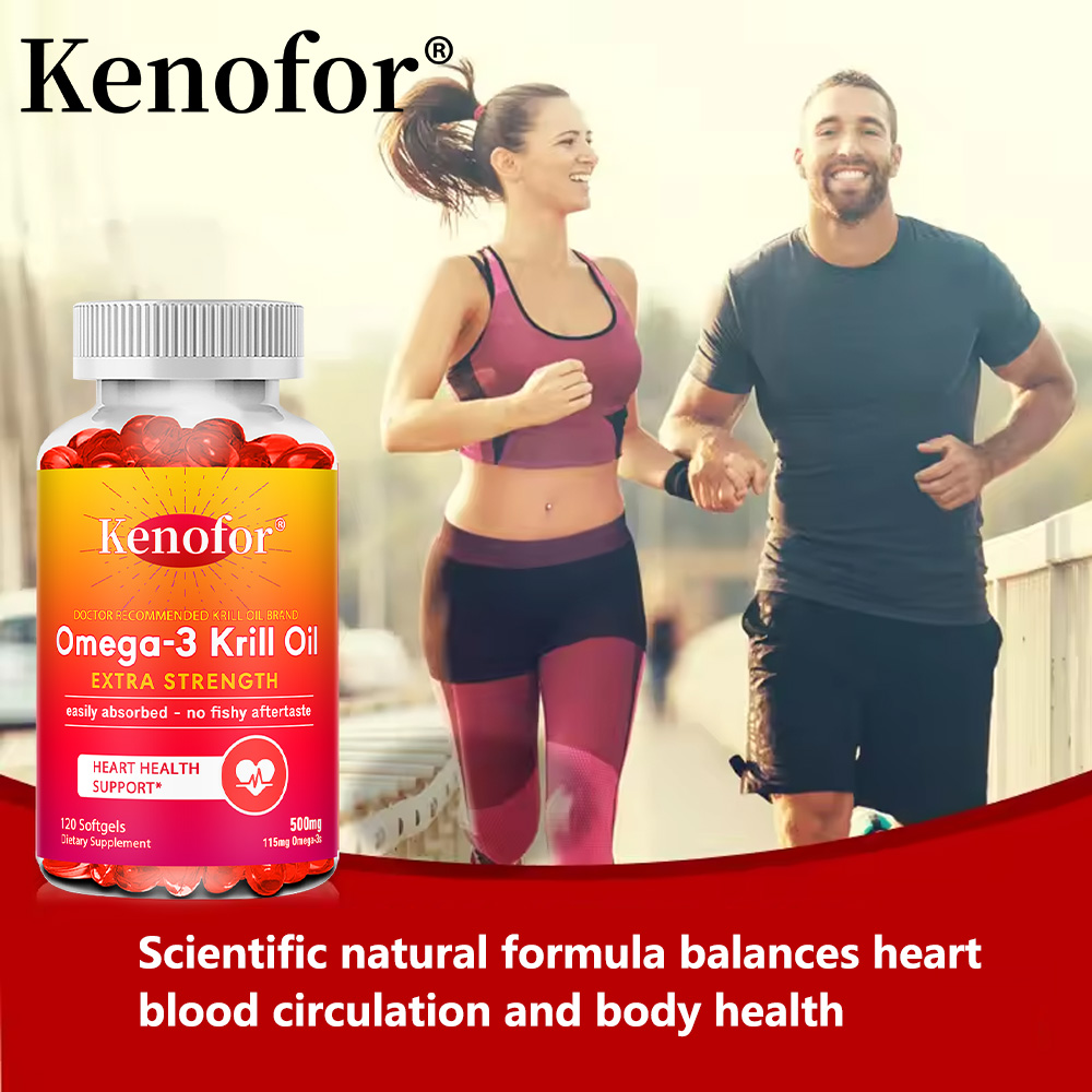 Antarctic Krill Oil 500mg Omeg - Krill Oil Supplement 评论和价格