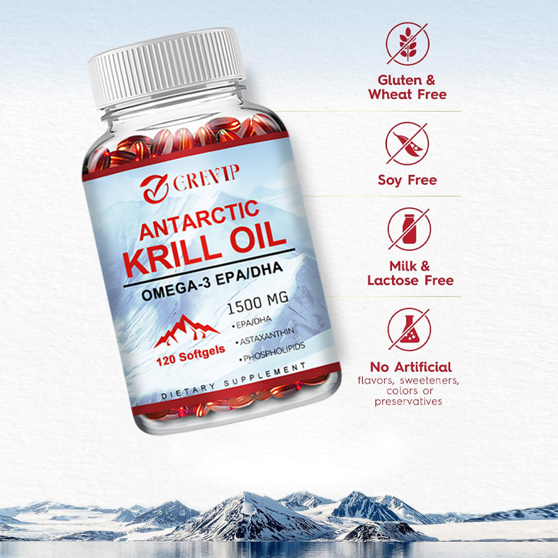 Antarctic Krill Oil Supplement - Krill Oil Supplement 评论和价格