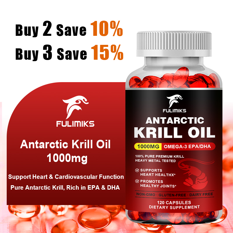 Natural Krill Oil 1000mg Suppl - Krill Oil Supplement 评论和价格
