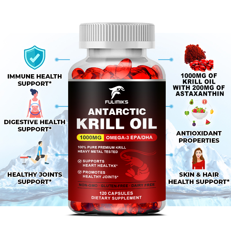 Natural Krill Oil 1000mg Suppl - Krill Oil Supplement 评论和价格