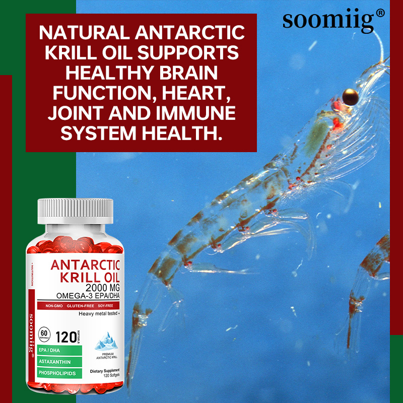 Antarctic Krill Oil Capsules 2 - Krill Oil Supplement 评论和价格
