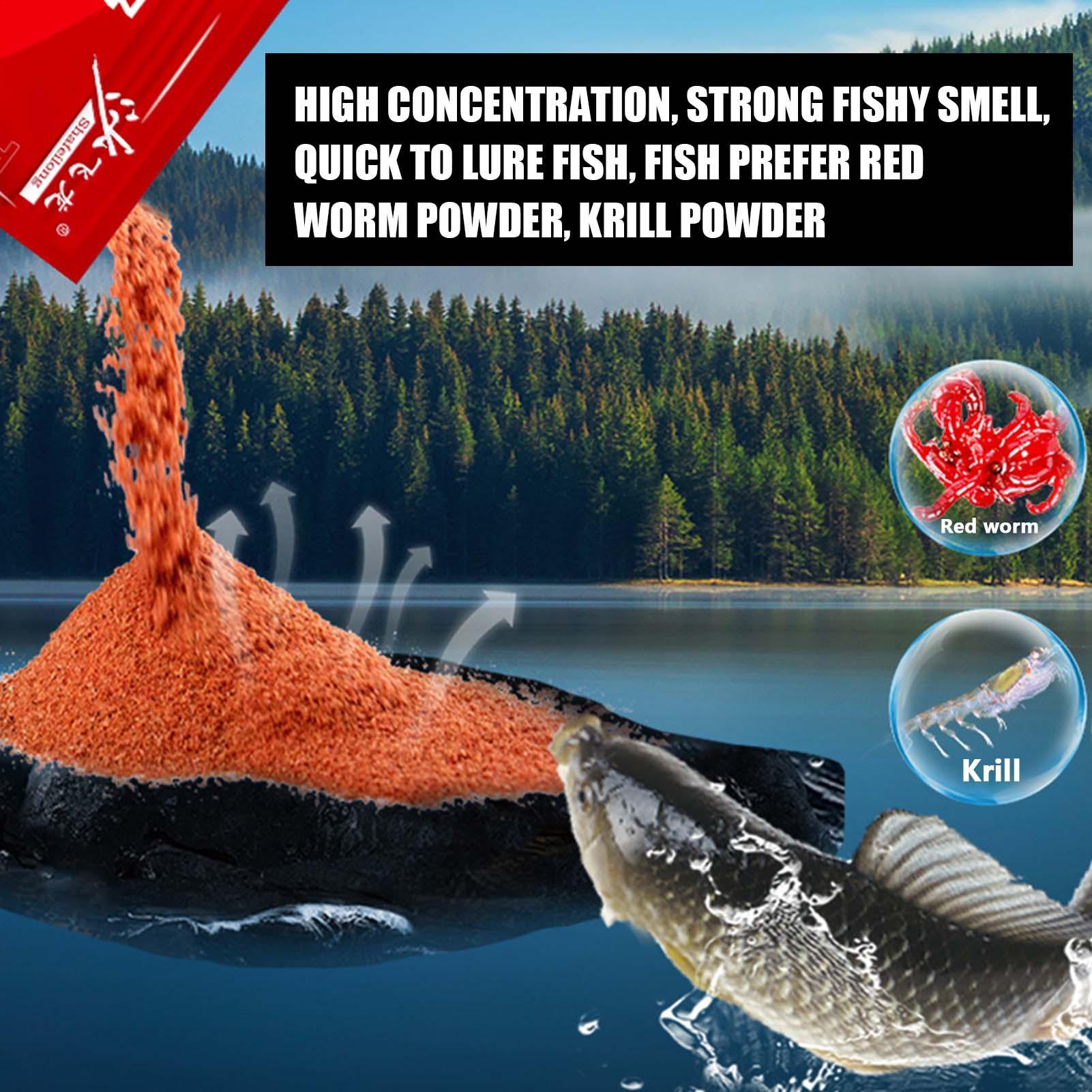 30g Red Worm Scent Powder High - Krill Oil Supplement 评论和价格