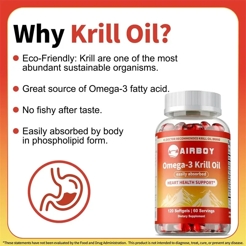 Omega-3 Krill Oil with EPA, DH - Krill Oil Supplement 评论和价格