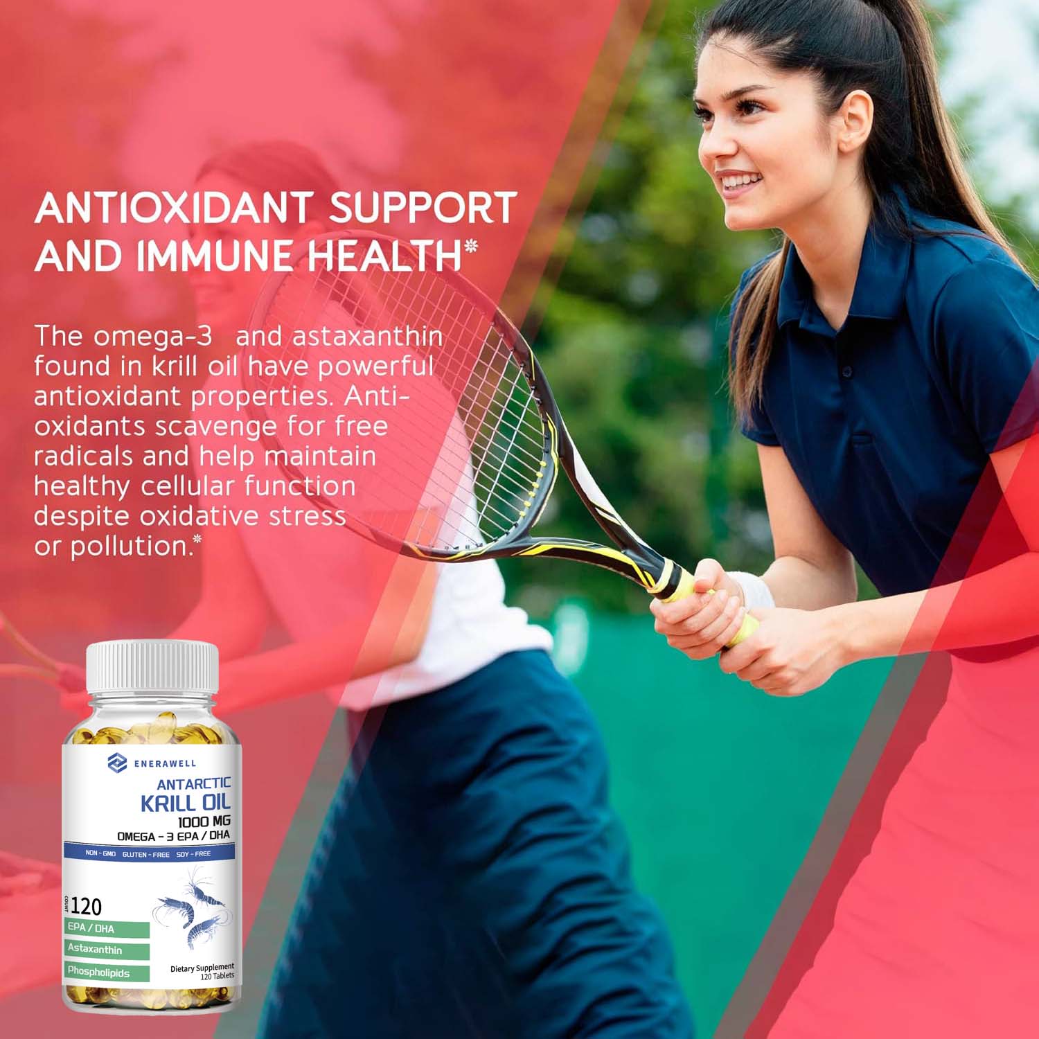 Antarctic Krill Oil 1000 mg Ca - Krill Oil Supplement 评论和价格