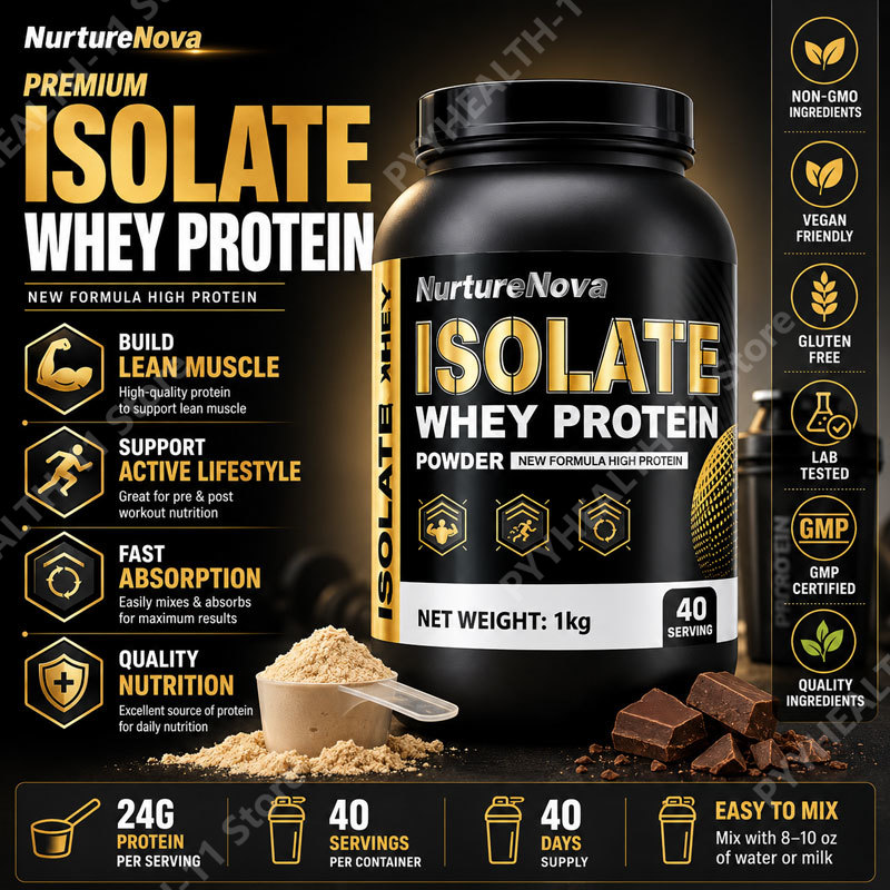 Whey Protein Isolate Powder Lo - Fitness Nutrition Whey Protein 评论和价格