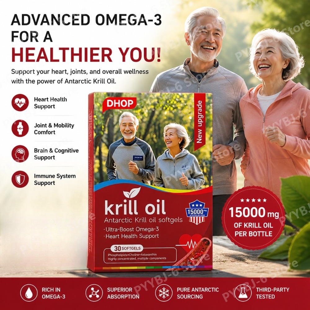 Antarctic Krill Oil 15000mg 30 - Krill Oil Supplement 评论和价格