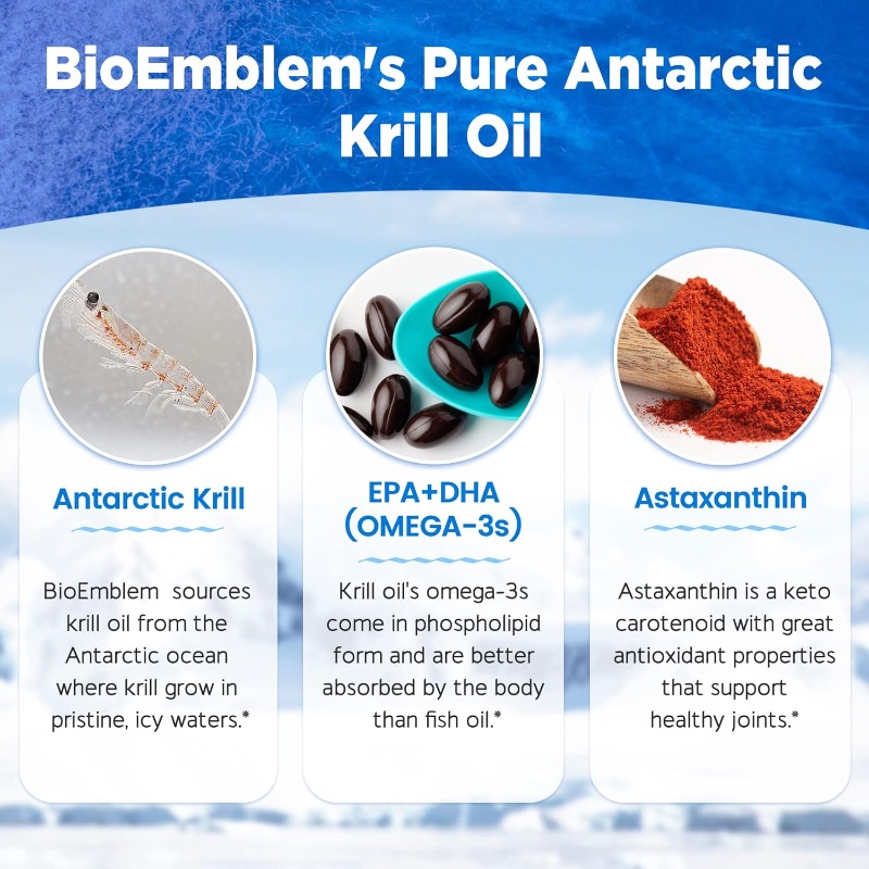 Antarctic krill oil supplement - Krill Oil Supplement 评论和价格