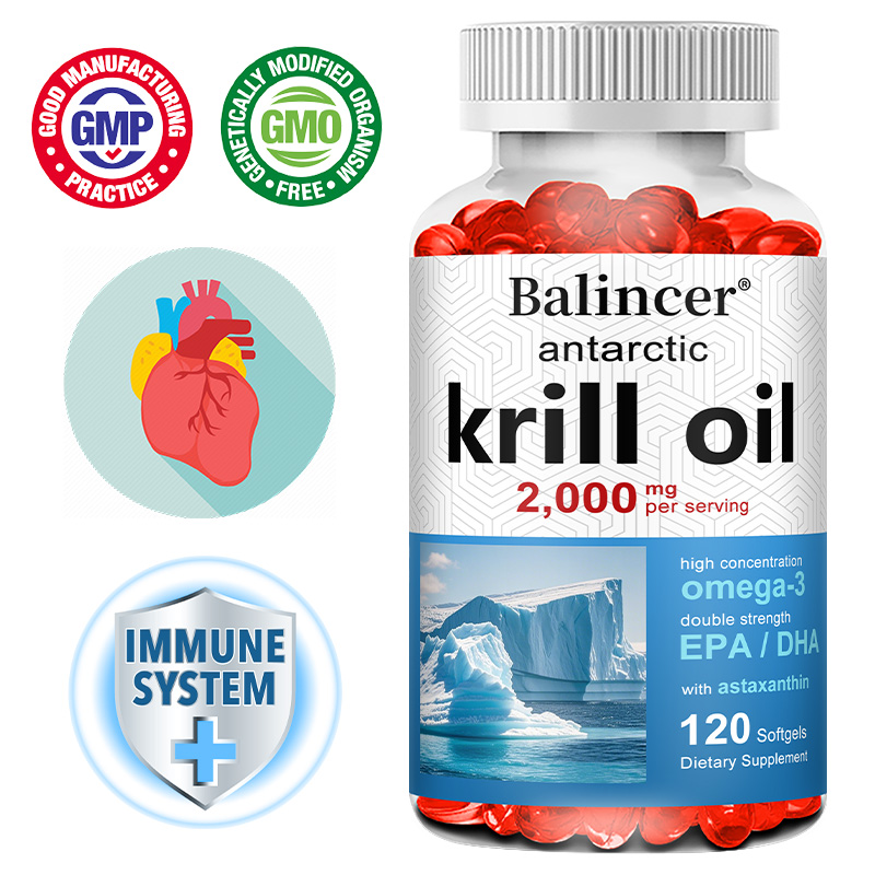 Antarctic Krill Oil 2000mg Sup - Krill Oil Supplement 评论和价格